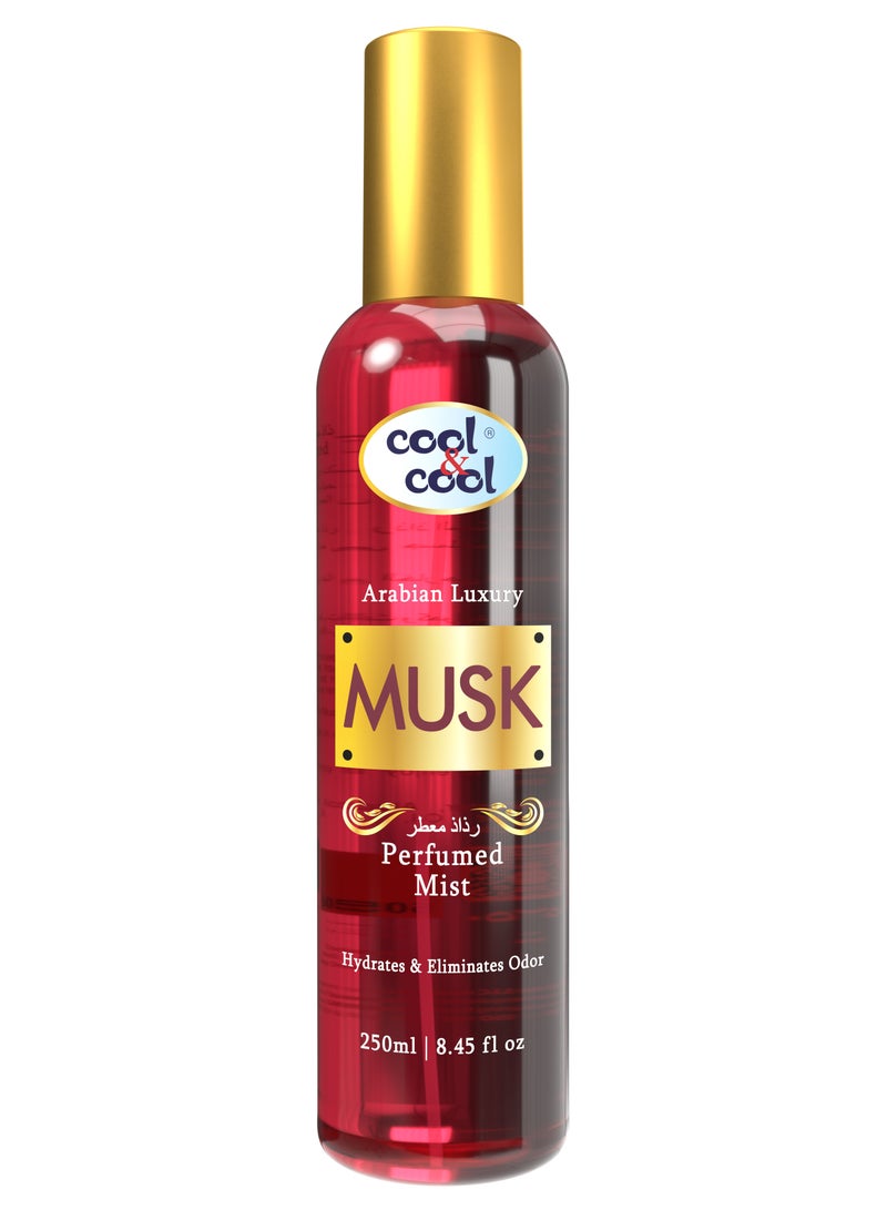 Cool & Cool Musk Perfumed Body Mist | Hydrates & Freshens your body, Scent of Arabian Luxury, 250ml - Image 1