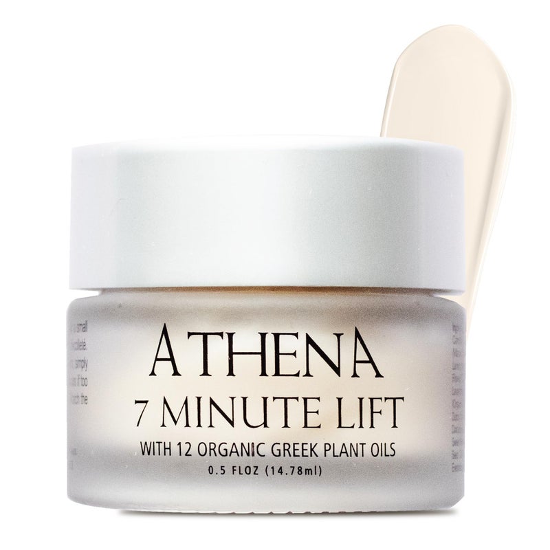 Athena 7 Minute Lift  Organic Lifting  Firming Serum  Visibly Tightens Eye Neck  Face in 7 Minutes  Reduces Wrinkles  Fine Lines