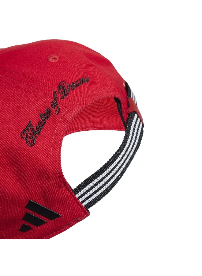 adidas Mufc Bb Cap U Red Football/Soccer Headwear For Unisex