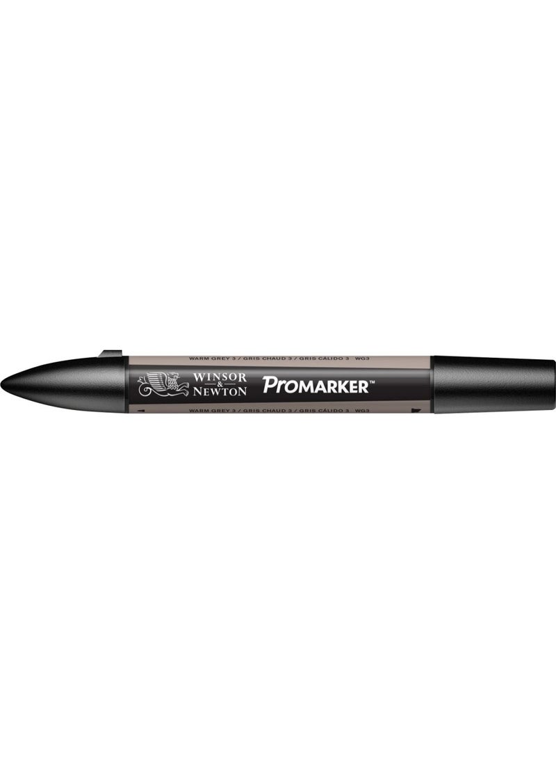 Winsor Newton - Winsor Newton Letraset Promarker Pen Wg3 Warm Gray 3 - Image 1