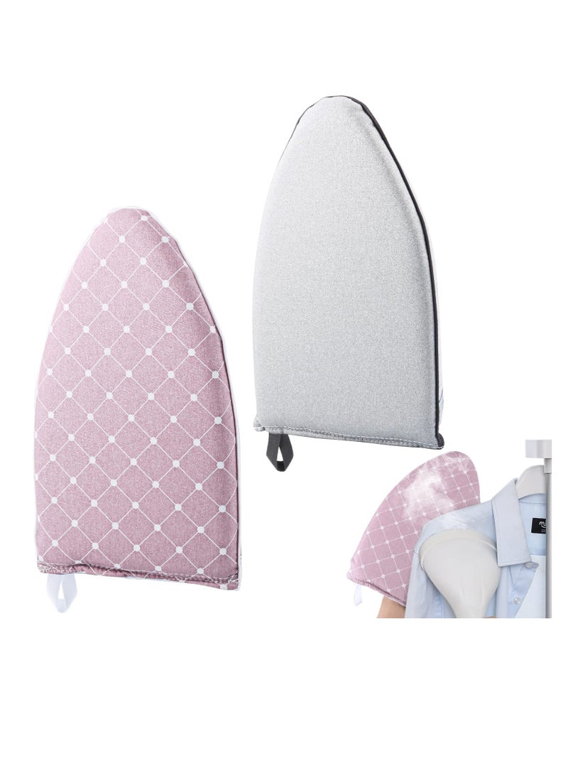 SYOSI Garment Steamer Ironing Gloves, 2 Pcs Anti Steam Glove Heat Resistant Garment Steamer Mitt, Anti Steam Glove Board, Garment Steamer Accessories for Clothes, Handheld Garment Steam Engine Board Glove - Image 1