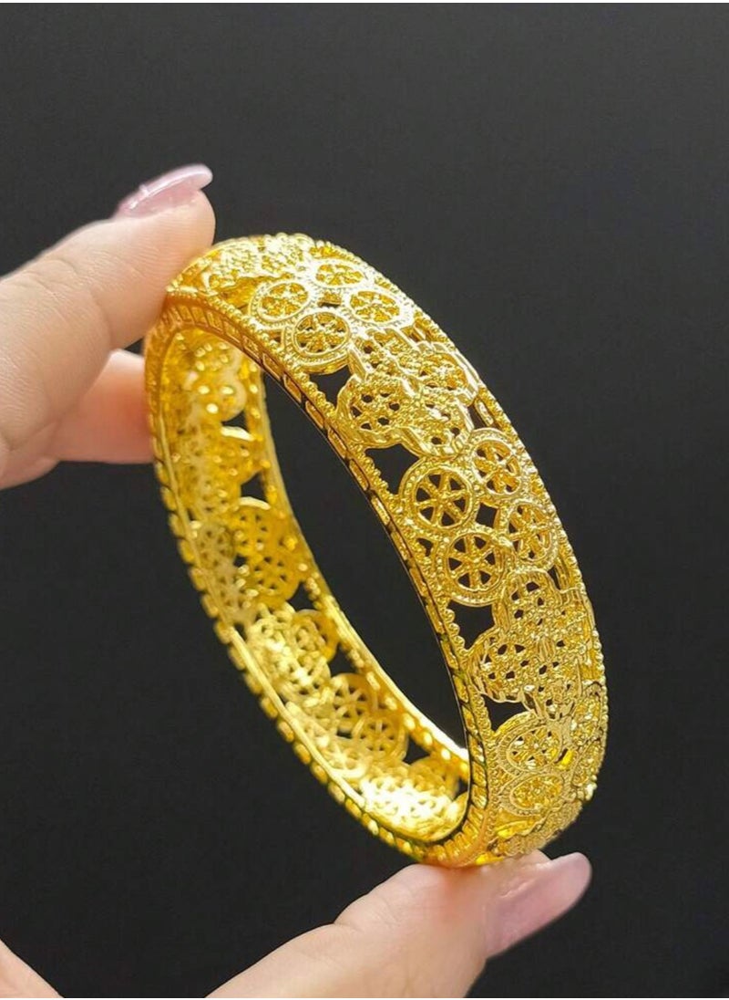 GOLDMAX - 18k Gold Plated Bangle For Women - Image 1