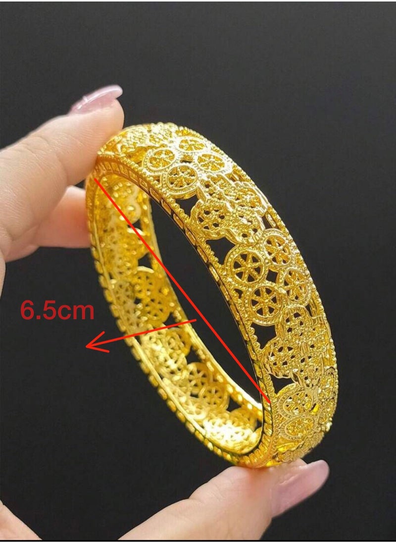 GOLDMAX - 18k Gold Plated Bangle For Women - Image 1