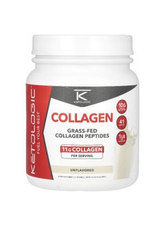 Ketologic KetoLogic, Collagen, Unflavored, 16.2 oz (454 g)  - Image 1