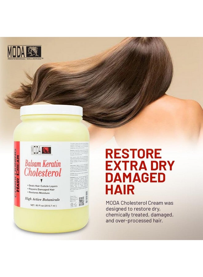 مودا - بلسم الكيراتين والكوليسترول - يقوي وينشط - 85 أونصة - Image 3