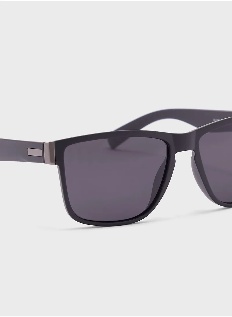 سفنتي فايف Polarized Lens Wayfarer Sunglasses