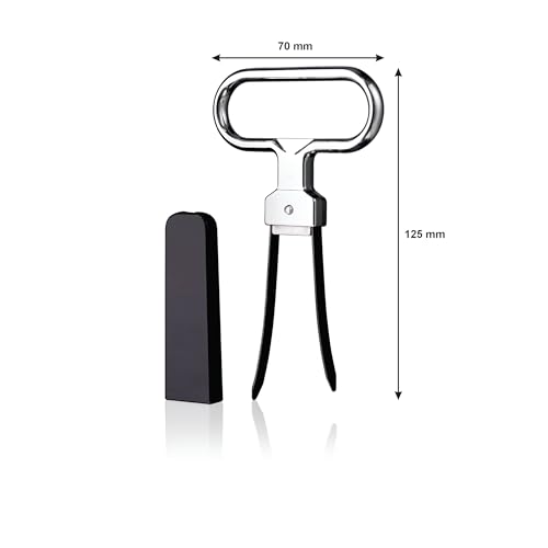 Vacu Vin Cork Puller, Silicone, Silver, 10.5x16x1.4 cm - Image 3