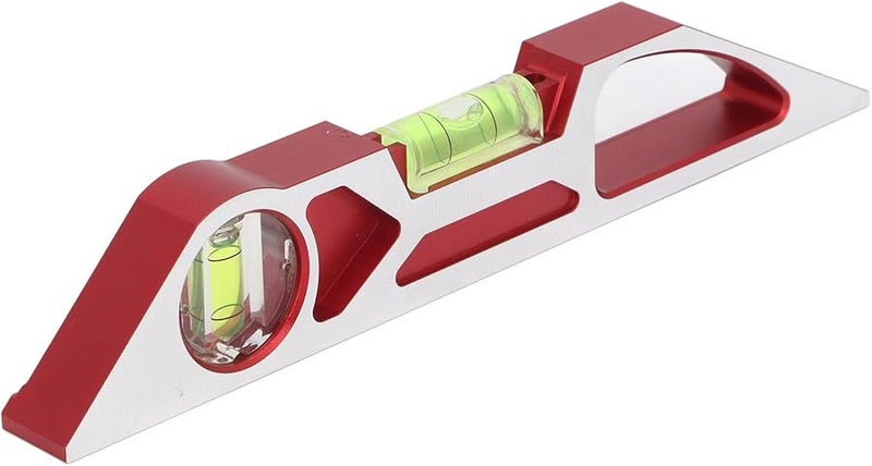 Aluminum Alloy Spirit Level 90 180 Degree High Precision Bubble Tool for Woodworking Construction - Image 5
