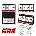 ANSTROUT CVC Word Builder Desktop Pocket Chart with 107 Phonics Flash Cards Kids Word Builder Games for Learn to Read CVC CVCC CCVC Words Phonics Learning Tool for Preschool Kindergarten Classroom - Image 3