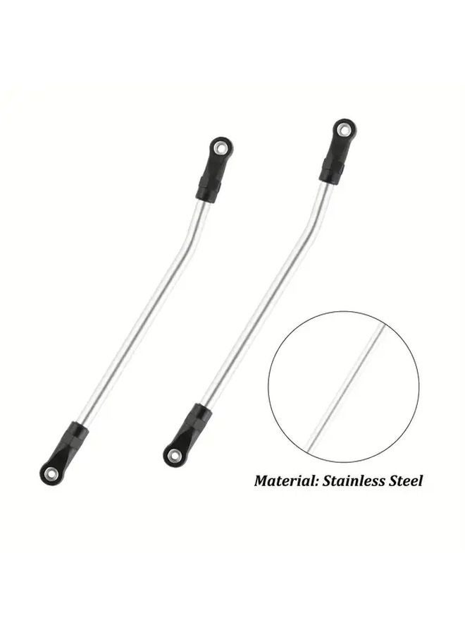 Stainless Steel Link Rod Set For Axial SCX10 313mm Wheelbase 1 10 RC Crawler Upgrade - Image 5