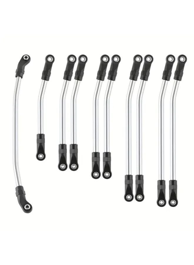 Stainless Steel Link Rod Set For Axial SCX10 313mm Wheelbase 1 10 RC Crawler Upgrade - Image 2