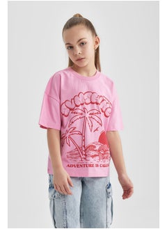 Girl Oversize Fit Knitted Short Sleeve Body