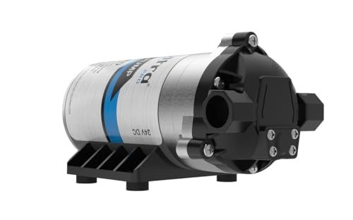 AquaUltra 100 GPD RO Booster Pump | 24V DC Diaphragm Pump with 100% Copper Winding | Thermal Overload Protection | Suitable All Assembled, Branded & Non-Branded Water Purifiers | 1 Year Warranty - Image 2