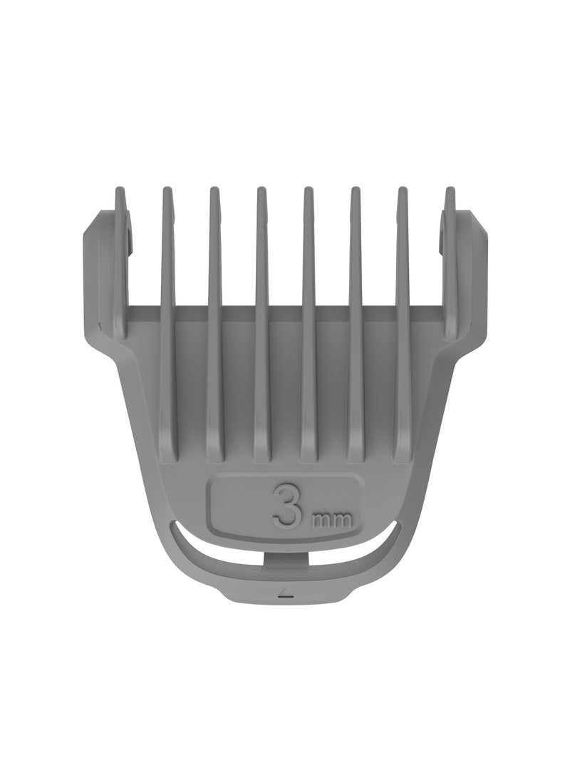 Lifestyle 14-IN-1 Trimming & Grooming Kit with Length Customization & Stainless-Steel Blades / Hair Clippers for Hair Cutting / 90Min Working Time / Cord & Cordless Use / USB-C Charging Port / 600 mAh Rechargeable Battery / IPX6 Water Resistant - Silver