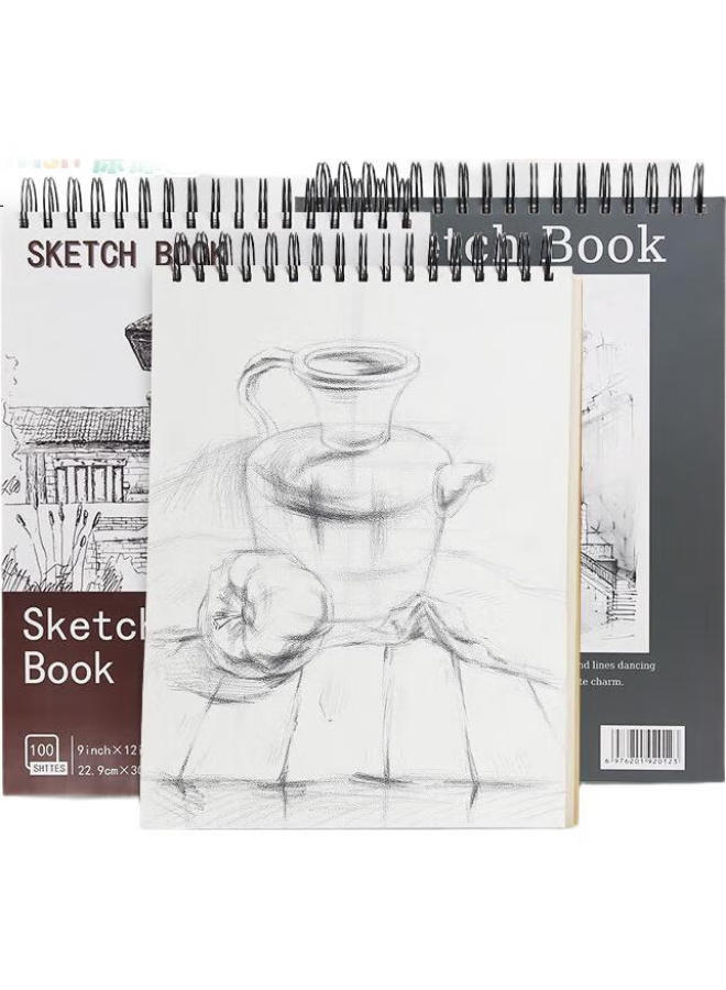 Painted Fish [Lowest Price Online] Tuotuoyu Sketch Paper A4/40 Sheets Art Student Special Sketch Book For Beginners Drawing Paper Colored Pencil Tracing Sketchbook Back-To Gift Chinese Courtyard Style - Image 3