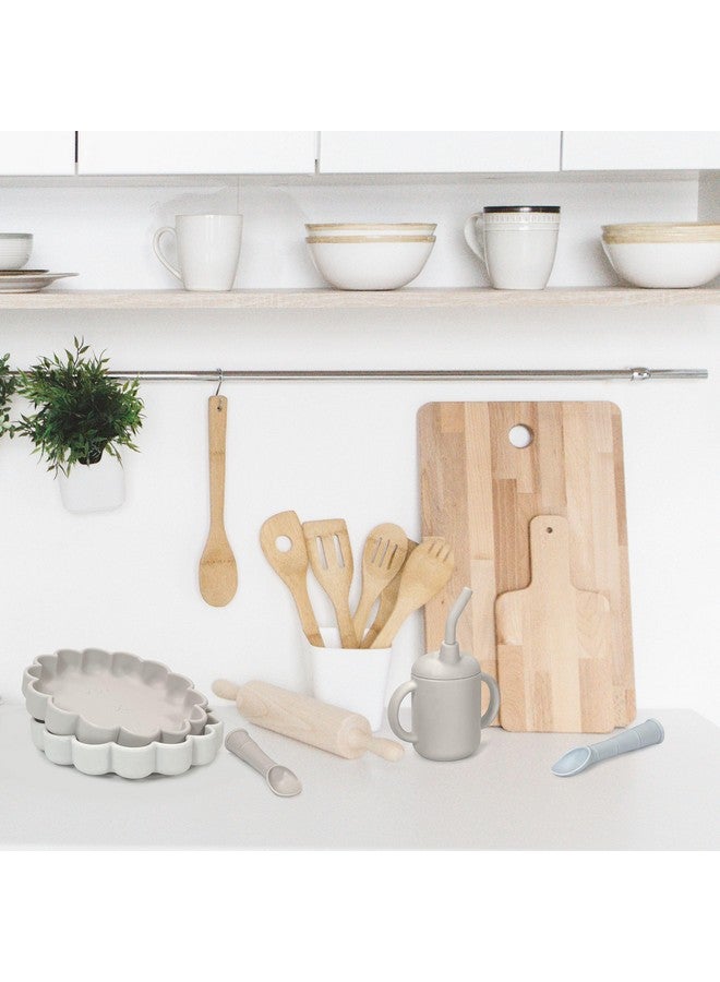 كوشيز كوب سيليسيبي من كوشيز، مصنوع من السيليكون المقاوم للكسر والانسكاب مع ماصة للأطفال الرضع/الصغار - 120 مل (4 أونصة) كوب سيبي مصنوع من السيليكون الآمن غذائيًا بنسبة 100% مع مقابض مزدوجة وماصة بزاوية - لون رملي - Image 1