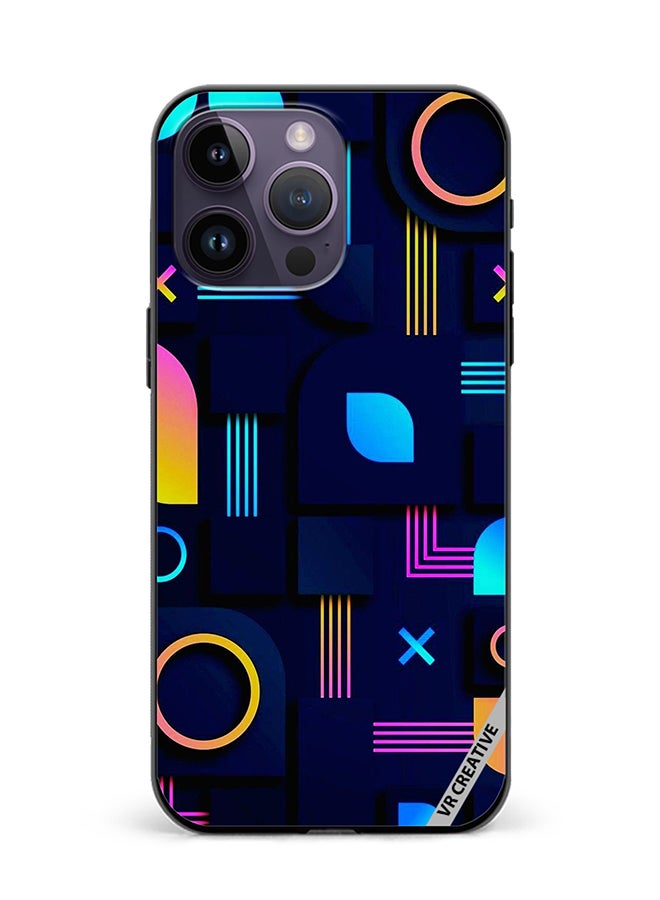 VR CREATIVE Protective Case Cover For Apple iPhone 16 Pro Max Texture Design Multicolour