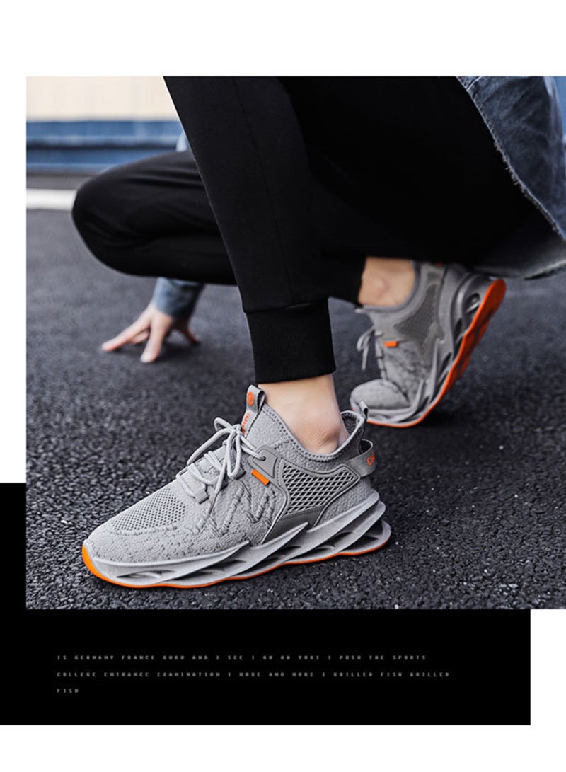 Sharpdo Mens Shoes Lightweight Sneakers for Mens Breathable Walking Shoes Mens Fashion Casual Slip On Tennis Running Shoes Non Slip - Image 4