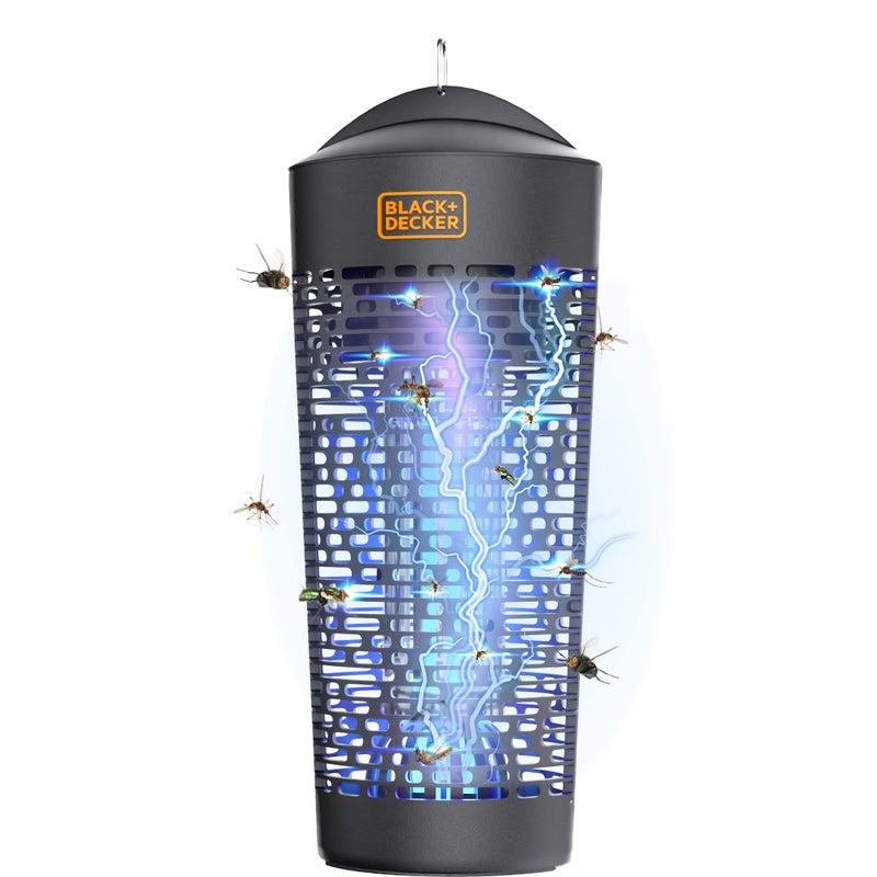 BLACK+DECKER Bug Zapper Mosquito Killer Indoor and Outdoor Fly Zapper Half Acre Coverage - Image 2
