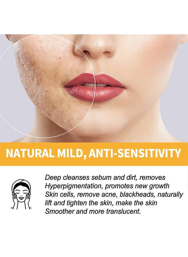 EELHOE Honey Tearing Mask, Honey Mask, Oil Control Blackhead Remover Honey Tearing Peel Mask Off Dead Skin Clean Pores Peel Mask Dead Skin - Image 3