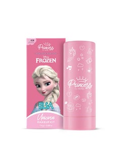 Renee Disney Frozen Princess By Renee Unicorn Makeup Kit Elsa 7.4 Gm Preteen Girls Includes 2 Matte 4 Shimmer Eyeshadows Lip Butter Lip & Cheek Tint Compact & Travel Friendly Crueltyfree & Vegan  - Image 1
