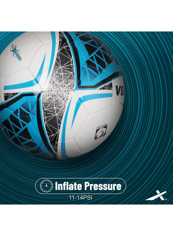 Vector X X Bigwin Thermo Bounded Professional Play Football Ize: 5 (White-Sky) - Image 3