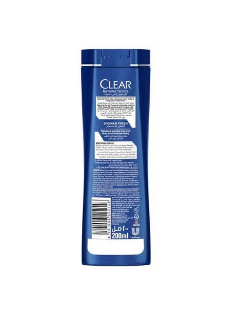 Clear Shampoo Shower Fresh 200 ml