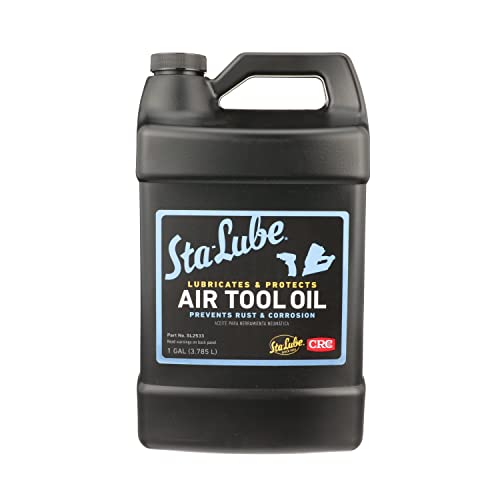 Sta-Lube Air Tool Oil SL2533-1 Gallon, Anti-Corrosive Lubricant for Pneumatic Equipment & Tools - Image 1