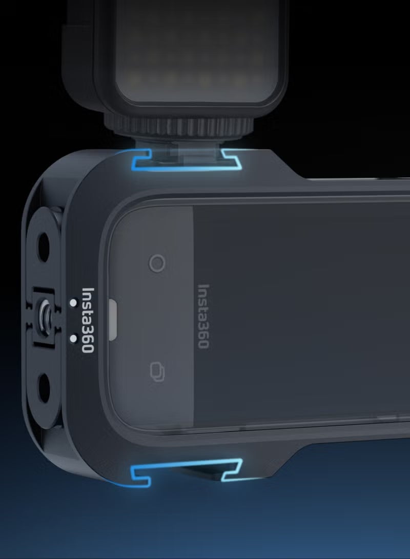 Insta360 X4 Protection Utility Frame – Premium Black Armor for Ultimate Camera Protection - Image 4