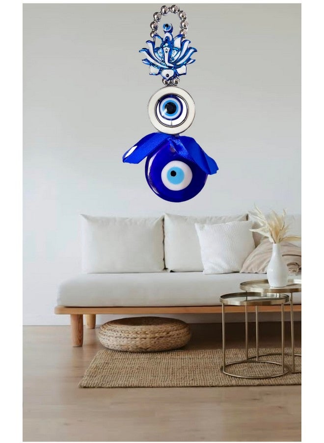 DT DECTONE تعليق عين الشر Evil Eye DT DECTONE للمنزل - نذر باتو لحماية المنزل، تميمة غانيشا لجلب الحظ والازدهار في المكتب والمنزل والسيارة - Image 3