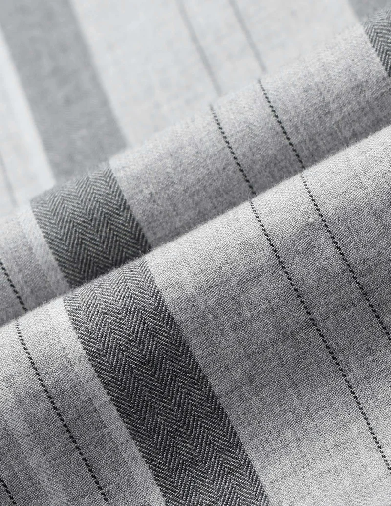 Arrow Vertical Striped Herringbone Shirt