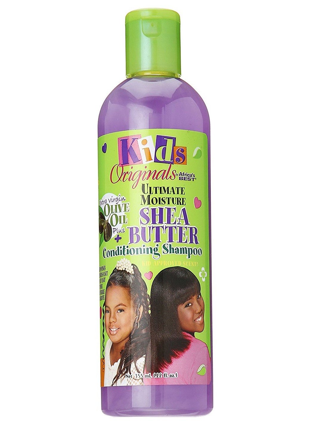 Africa's BEST Africas Best Kids Originals Shampoo Shea Butter 12 Ounce 355ml Pack of 3 