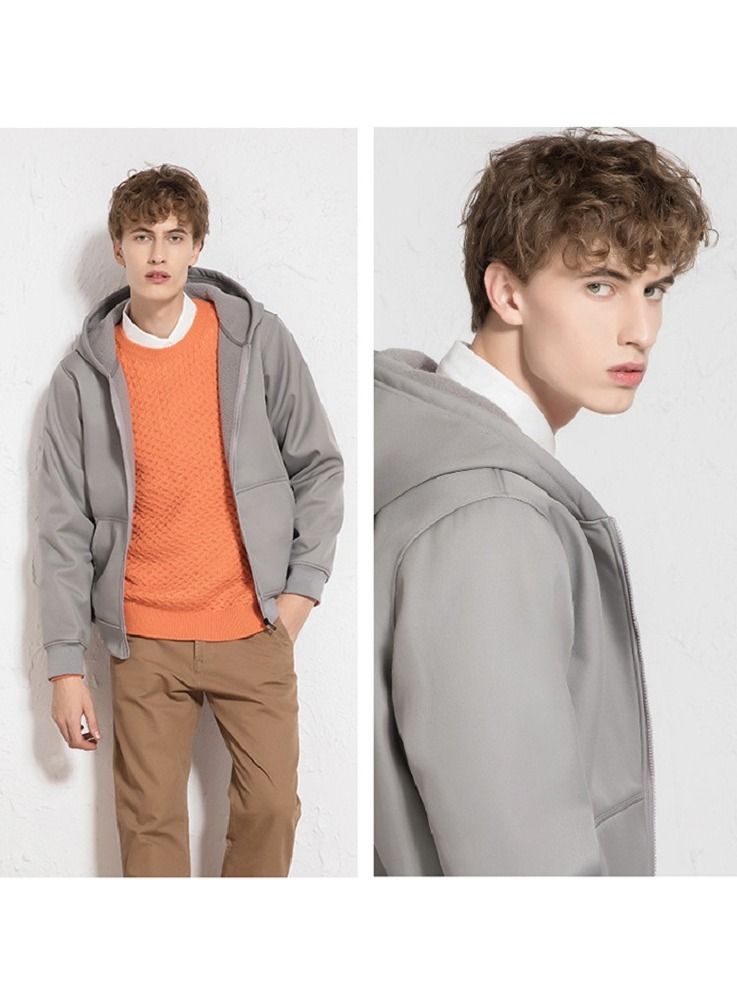 Loquat Outdoor Soft Shell Wind Proof Simple Coat  - Image 2