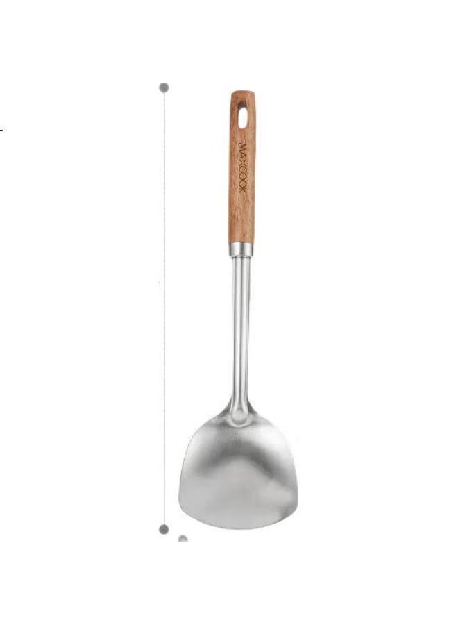 MAX COOK (Maxcook) Spatula, 304 Stainless Steel Spatula, Wooden Spatula, Thickened Cooking Spatula Mccu8250 - Image 1