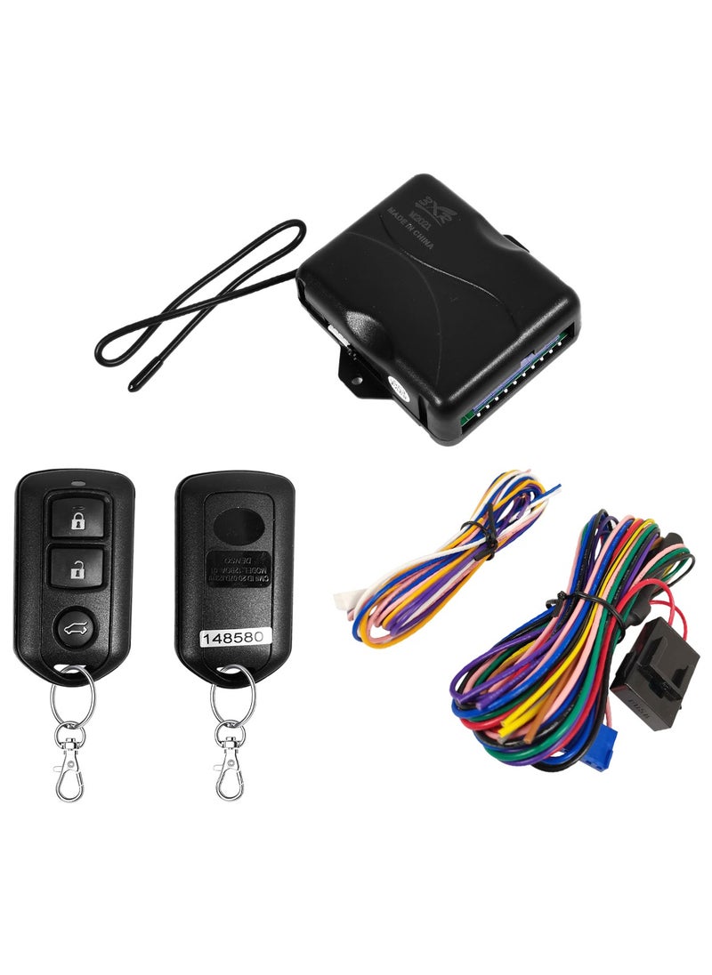 3XR 3XR Advanced Car Keyless Entry System with Dual Remote Controls and Comprehensive Wiring Kit for Enhanced Vehicle Security M2021  - Image 2