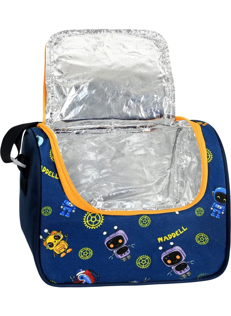 Waddell Licensed Robot Patterned Thermal Lunch Box