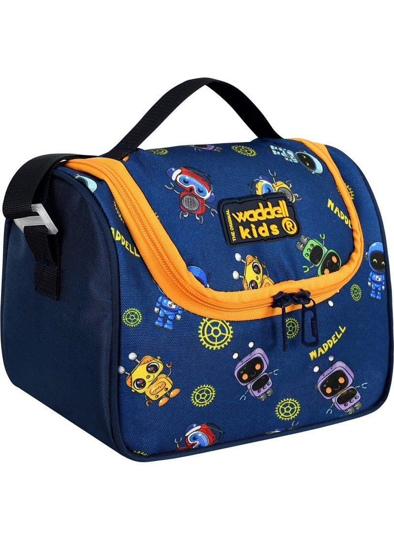 Waddell Licensed Robot Patterned Thermal Lunch Box  - Image 4