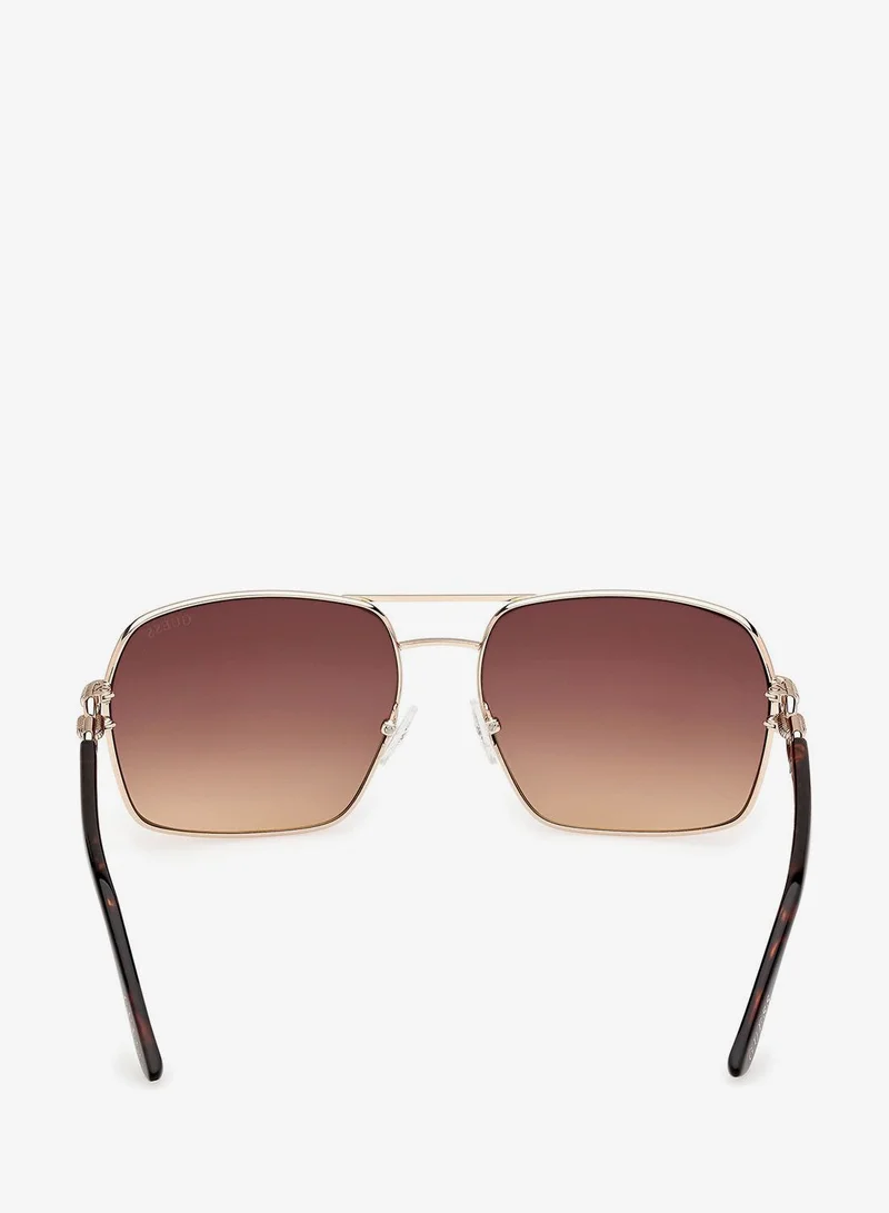 GUESS Metal Shaped Sunglasses