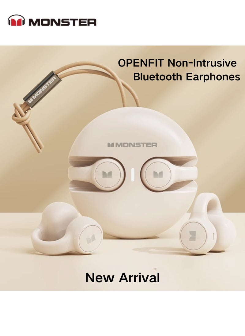 Monster - Monster XTK21 Ear Clip Bluetooth Headset – Seamless Connectivity, Hifi Sound, & 24hr Battery Life - Image 1