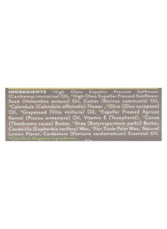 Soothing Touch Soothing Touch Lemon Cardamom Vegan Lip Balm , .25 oz (85% Organic) (Case of 12)  - Image 2