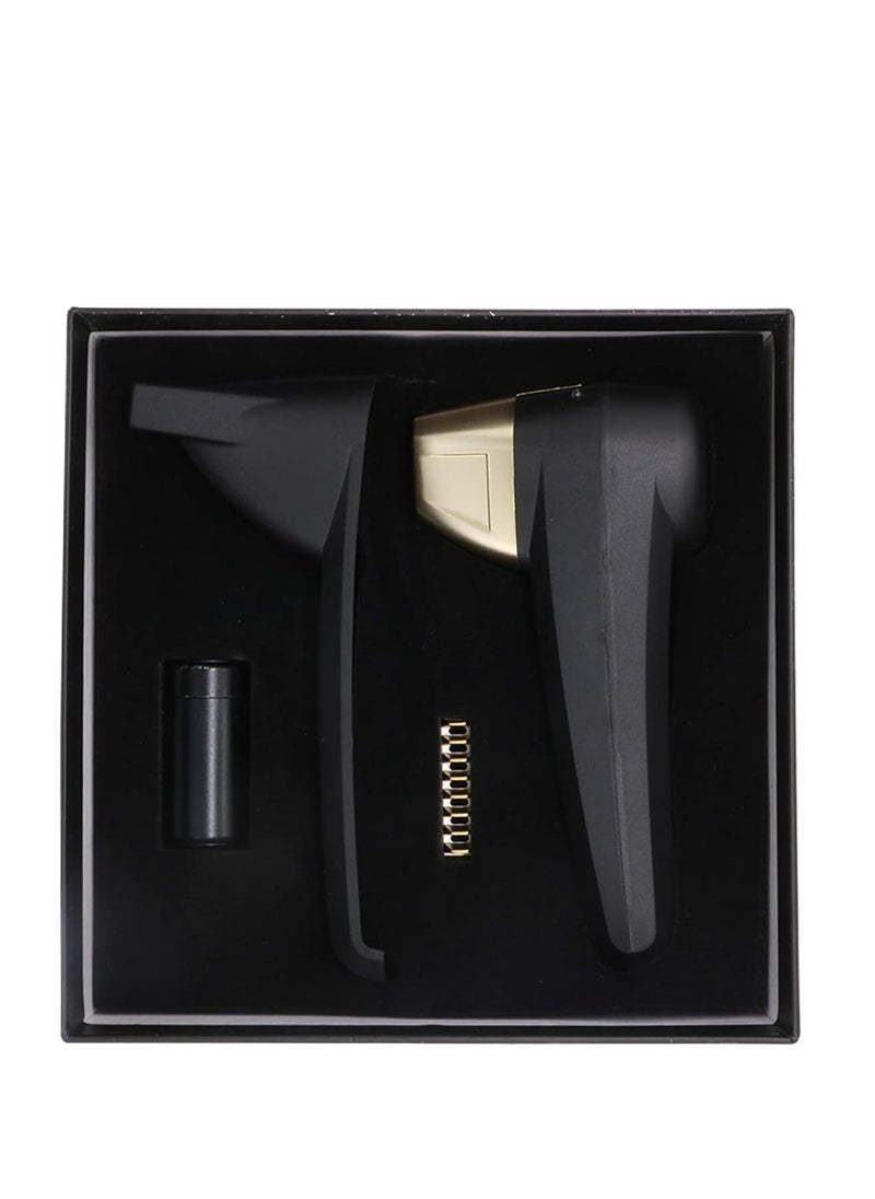 USB Charging Electric Bakhoor Incense Dukhoon Burner X004 for Hair with Comb V2 (Black)