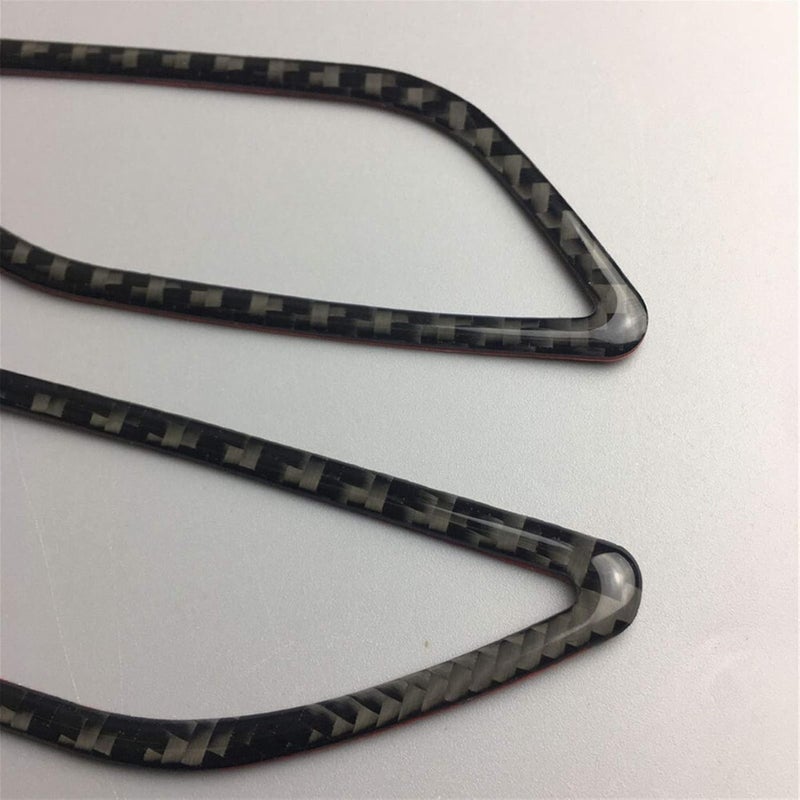 Wivplex Carbon Fiber Dashboard Air Vent Trim for A4 B8 - Image 2