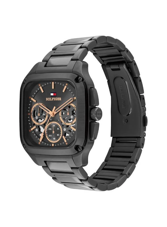 Tommy Hilfiger  Ionic Plated Grey Steel Quartz Multifunction Watch for Men | Best Price UAE