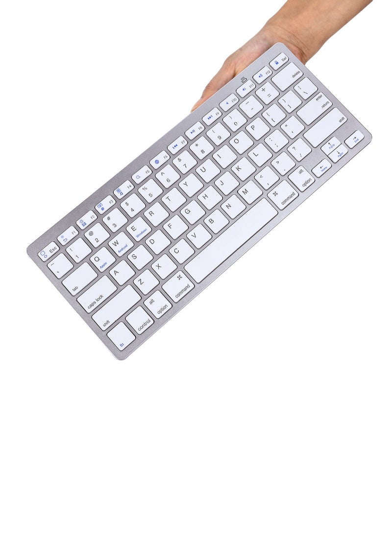 Wireless Bluetooth Keyboard - Universal Wireless Keyboard for Mobile Phones, Tablets, and Computers