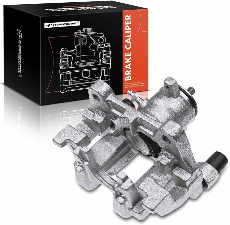 A-Premium Brake Caliper Assembly with Bracket for Ford Edge, Escape, Lincoln MKC, MKZ - Rear Passenger Side - Image 1