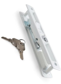 Aluminium Sliding Door Lock with Key, White Finish, Secure and Durable Design, Easy Installation, Ideal for Home, Office, and Patio Sliding Doors, Child-Safe, Rust-Resistant, and Smooth Operation - pzsku/ZCD459EF9EB92E68740AAZ/45/_/1736167129/48a2edfc-7421-4614-8aab-7cfcfe7a10ab