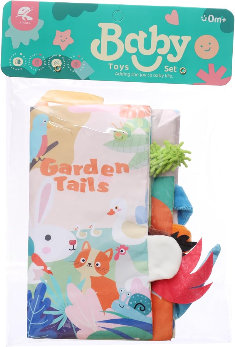 Megahertz Waterproof Fabric Educational Book for Young Learners +3 - Multi Colour
