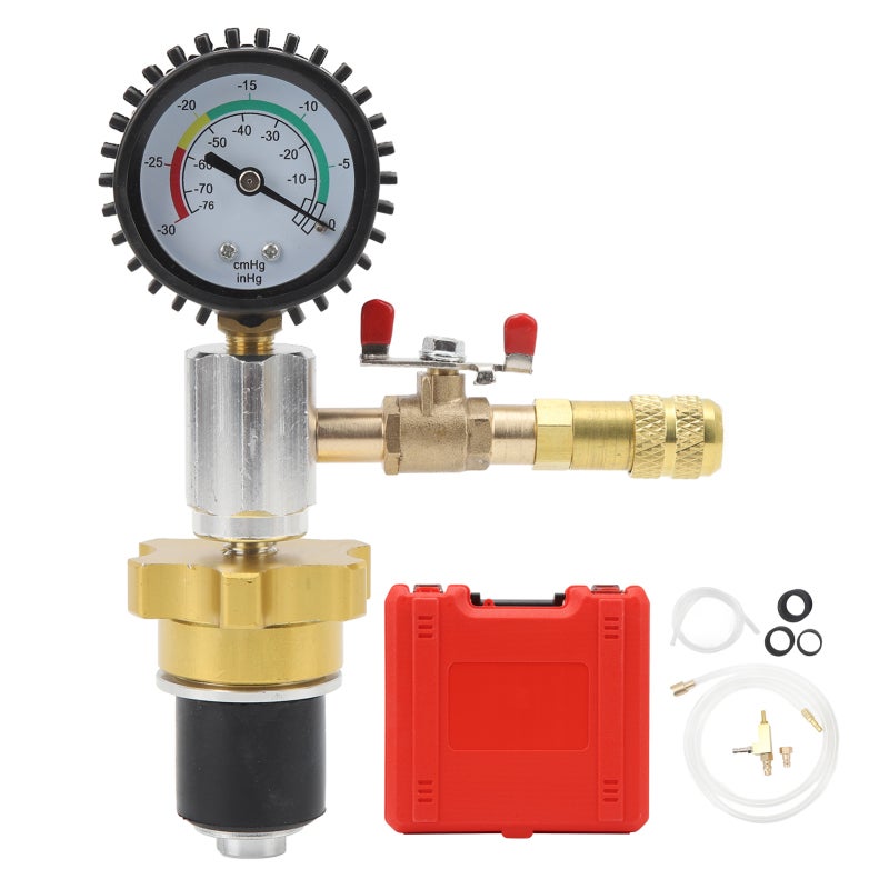 Vacuum Antifreeze Change Fill Kit - Pneumatic Vacuum Coolant Refiller for Car Van SUV Truck Radiator Cooling System - Image 1