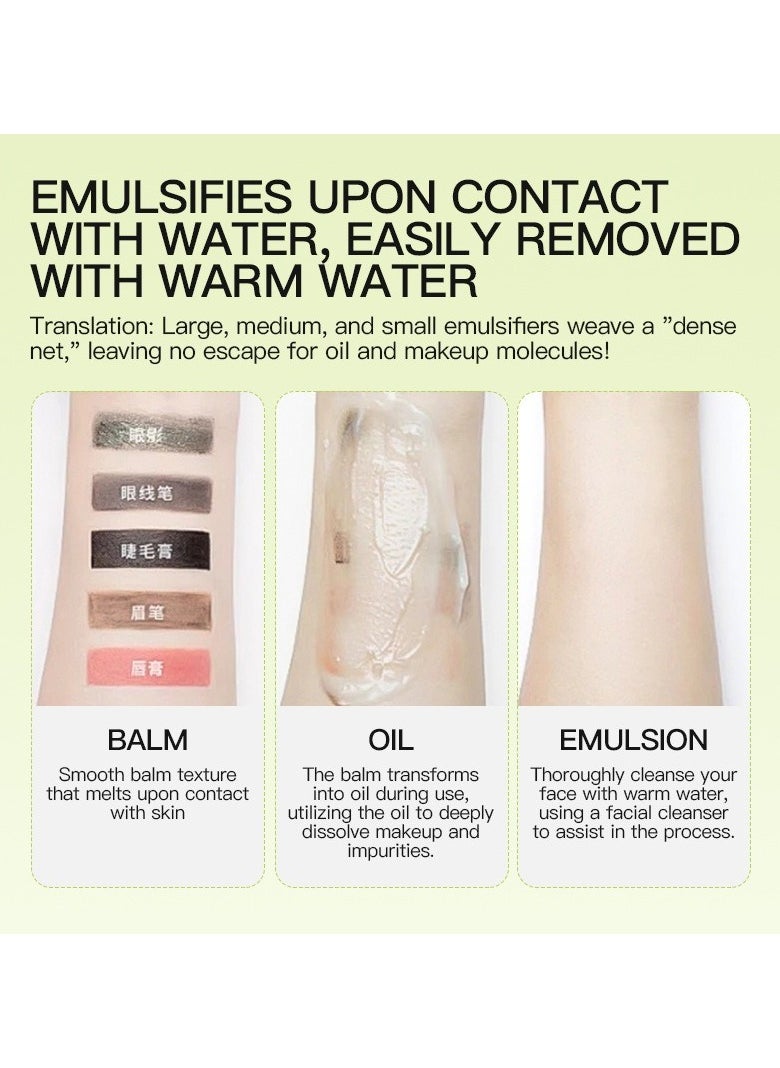 Kormesic Avocado Cleansing Balm - 125g Nourishing & Smoothing Makeup Remover  - Image 3
