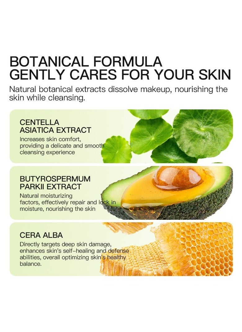 Kormesic Avocado Cleansing Balm - 125g Nourishing & Smoothing Makeup Remover  - Image 4